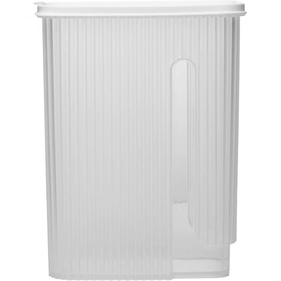 Pote 2,4 Litros Em Plástico Ivory Branco Lyor